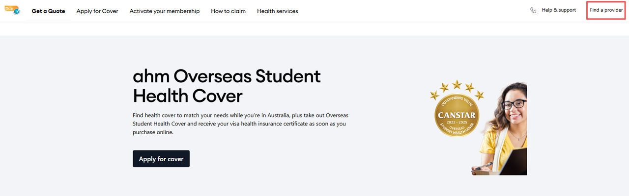 AHM官网—合作网点查询页