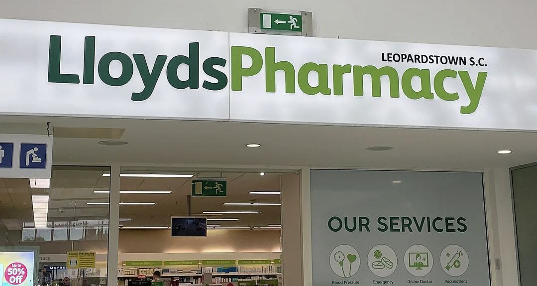爱尔兰Lloyds Pharmacy药房